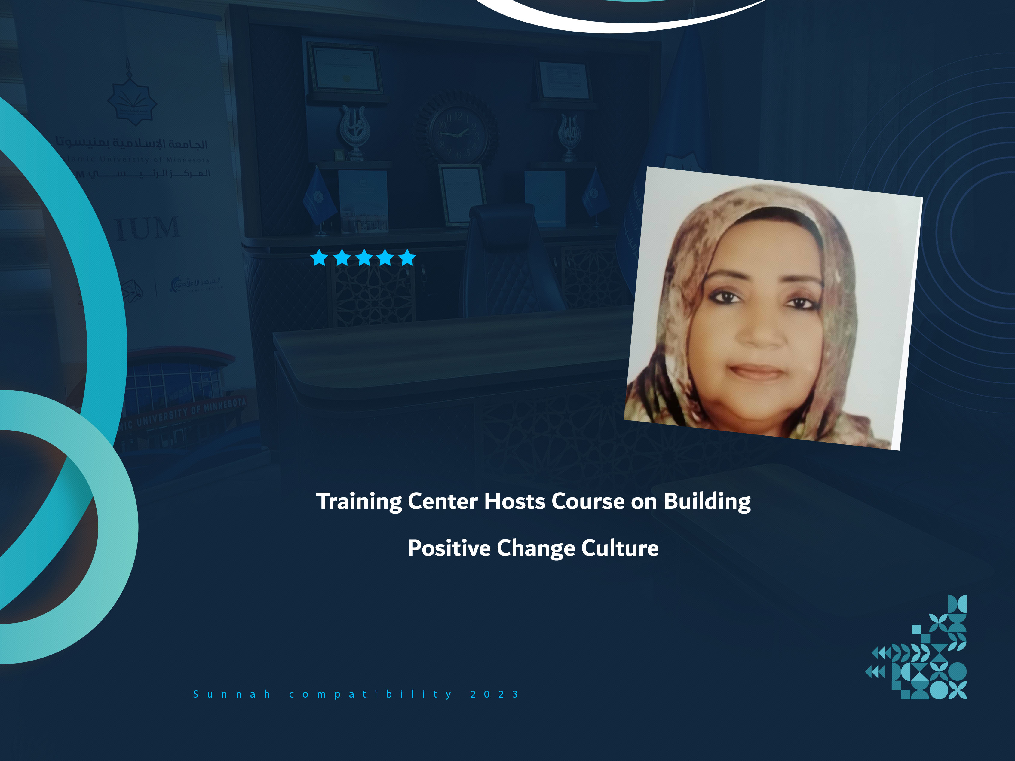 Training Center Hosts Course on Building Positive Change Culture