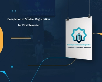 Completion of Student Registration for First Semester