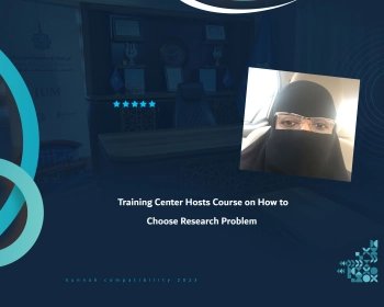 Training Center Hosts Course on How to Choose Research Problem