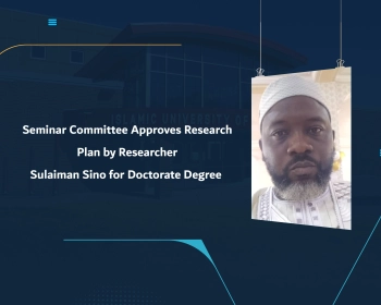 Seminar Committee Approves Research Plan by Researcher Sulaiman Sino for Doctorate Degree
