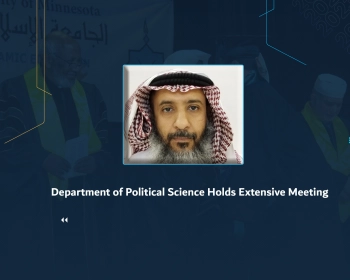 Department of Political Science Holds Extensive Meeting