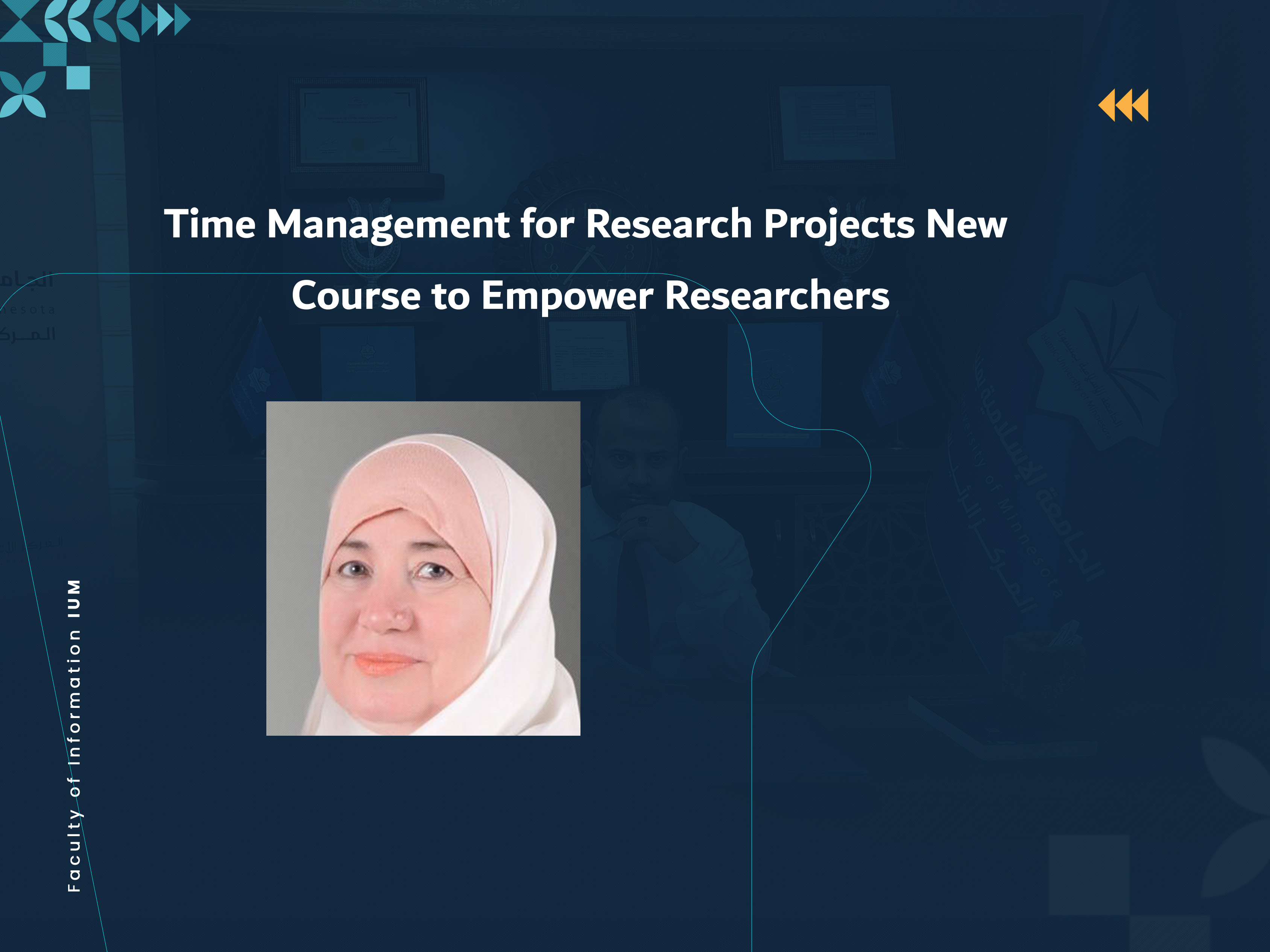 Time Management for Research Projects": New Course to Empower Researchers