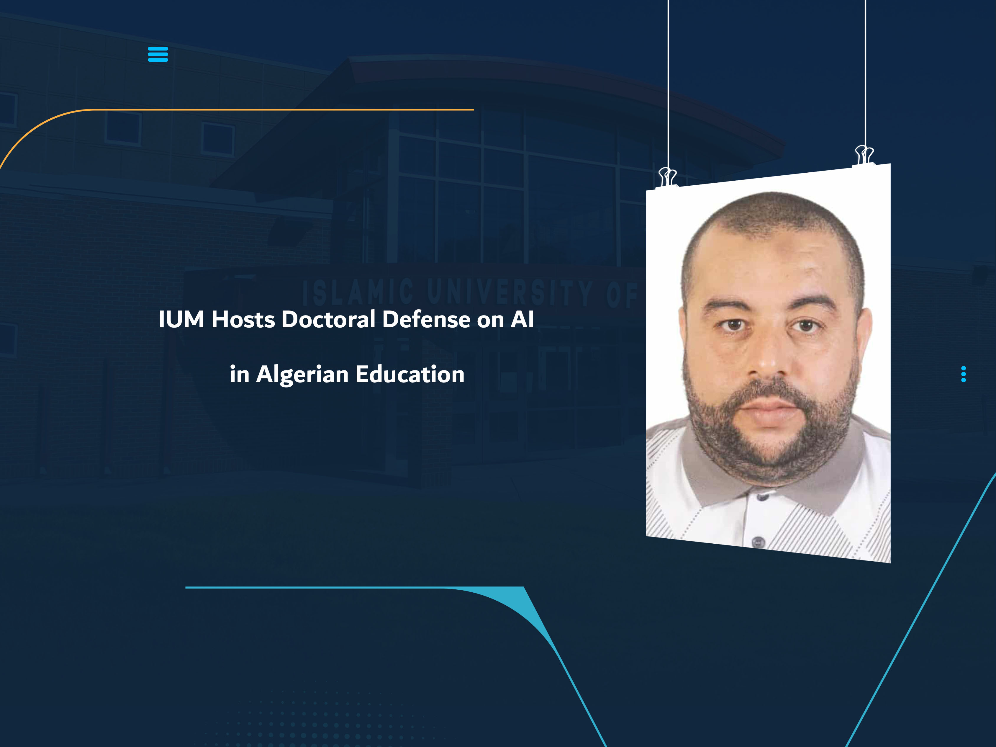 IUM Hosts Doctoral Defense on AI in Algerian Education