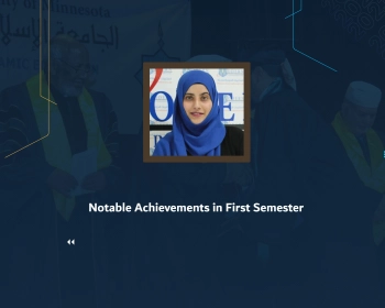 Notable Achievements in First Semester