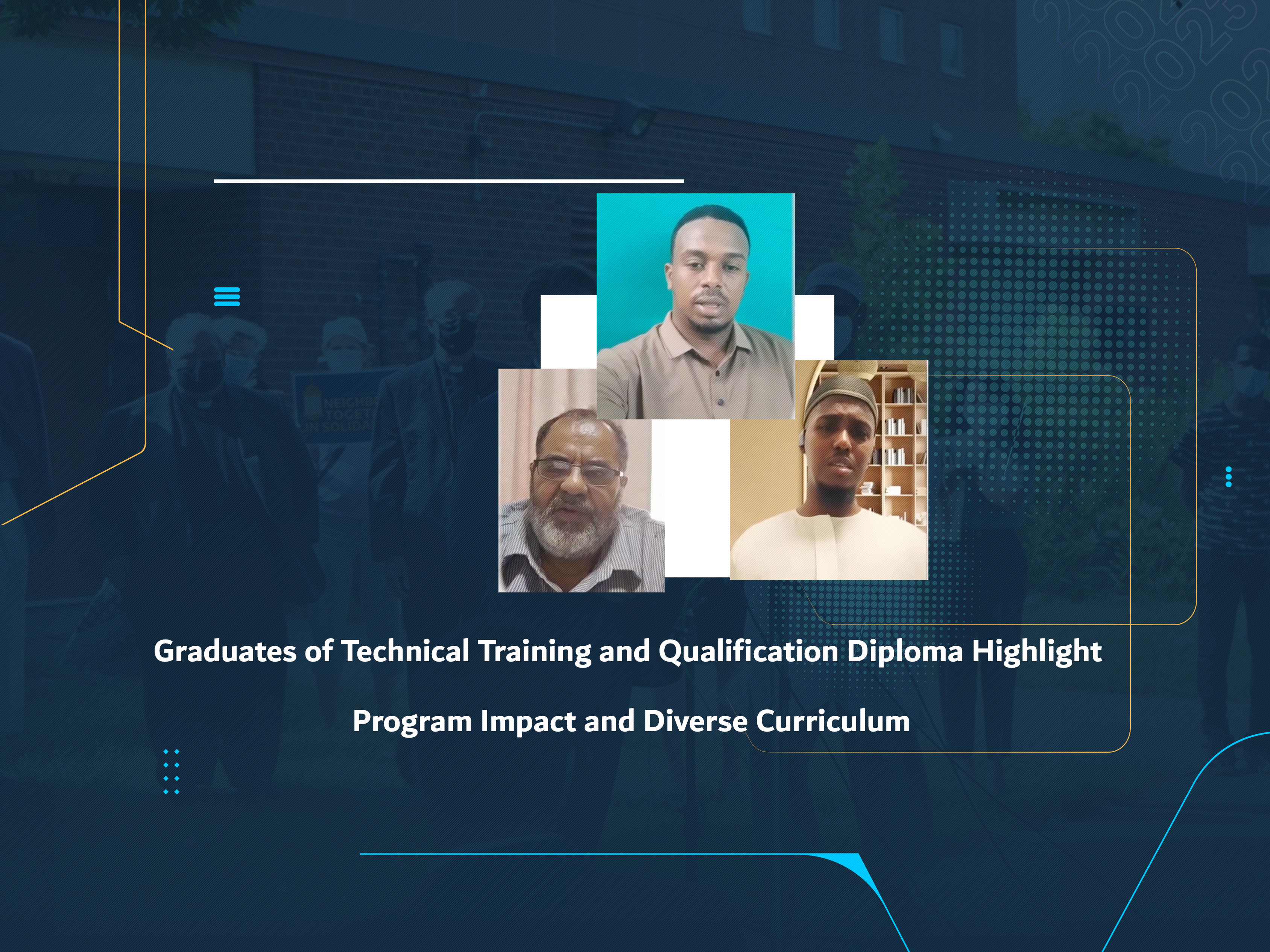 Graduates of Technical Training and Qualification Diploma Highlight Program Impact and Diverse Curriculum