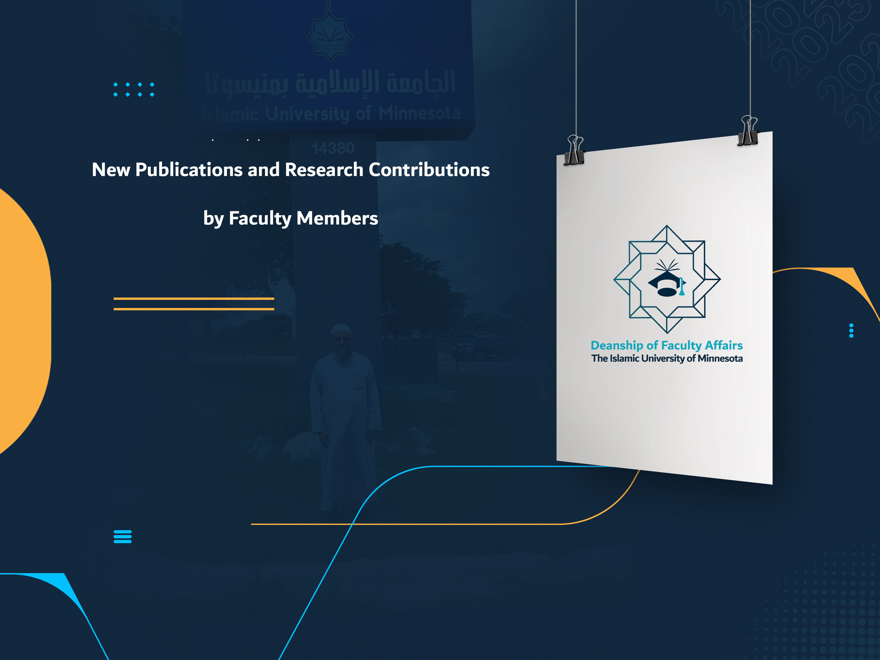 New Publications and Research Contributions by Faculty Members