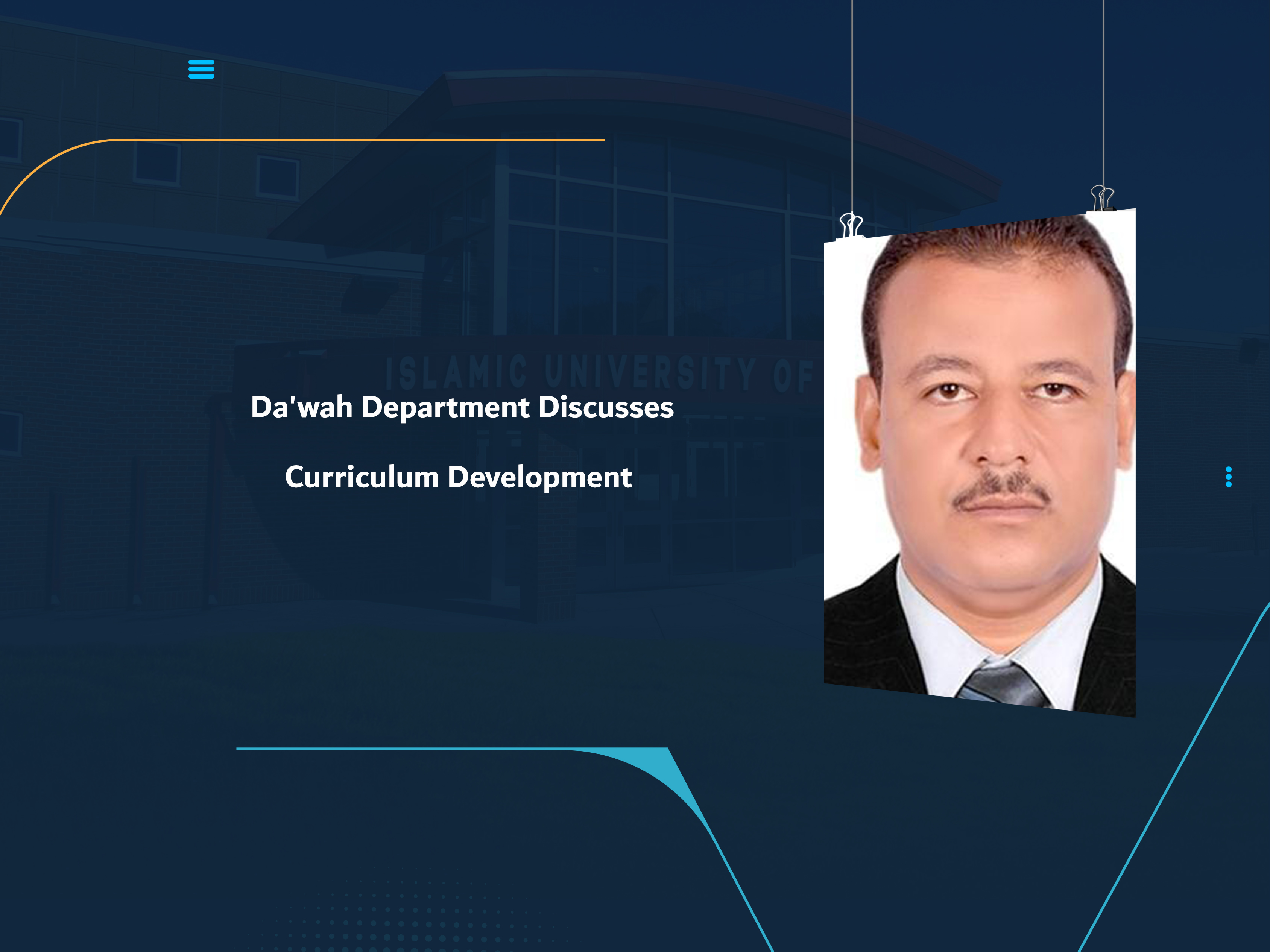 Da'wah Department Discusses Curriculum Development