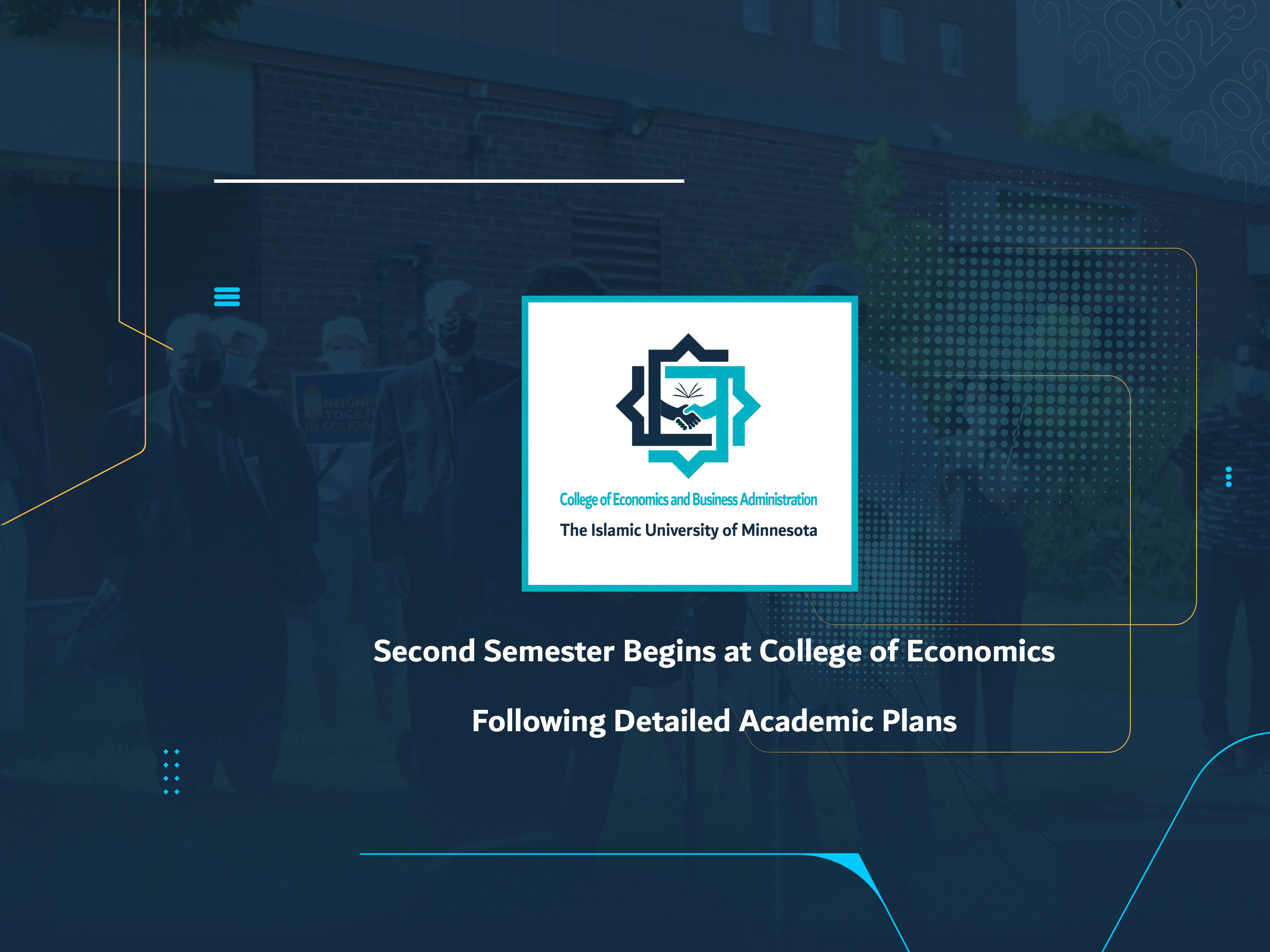 Second Semester Begins at College of Economics Following Detailed Academic Plans