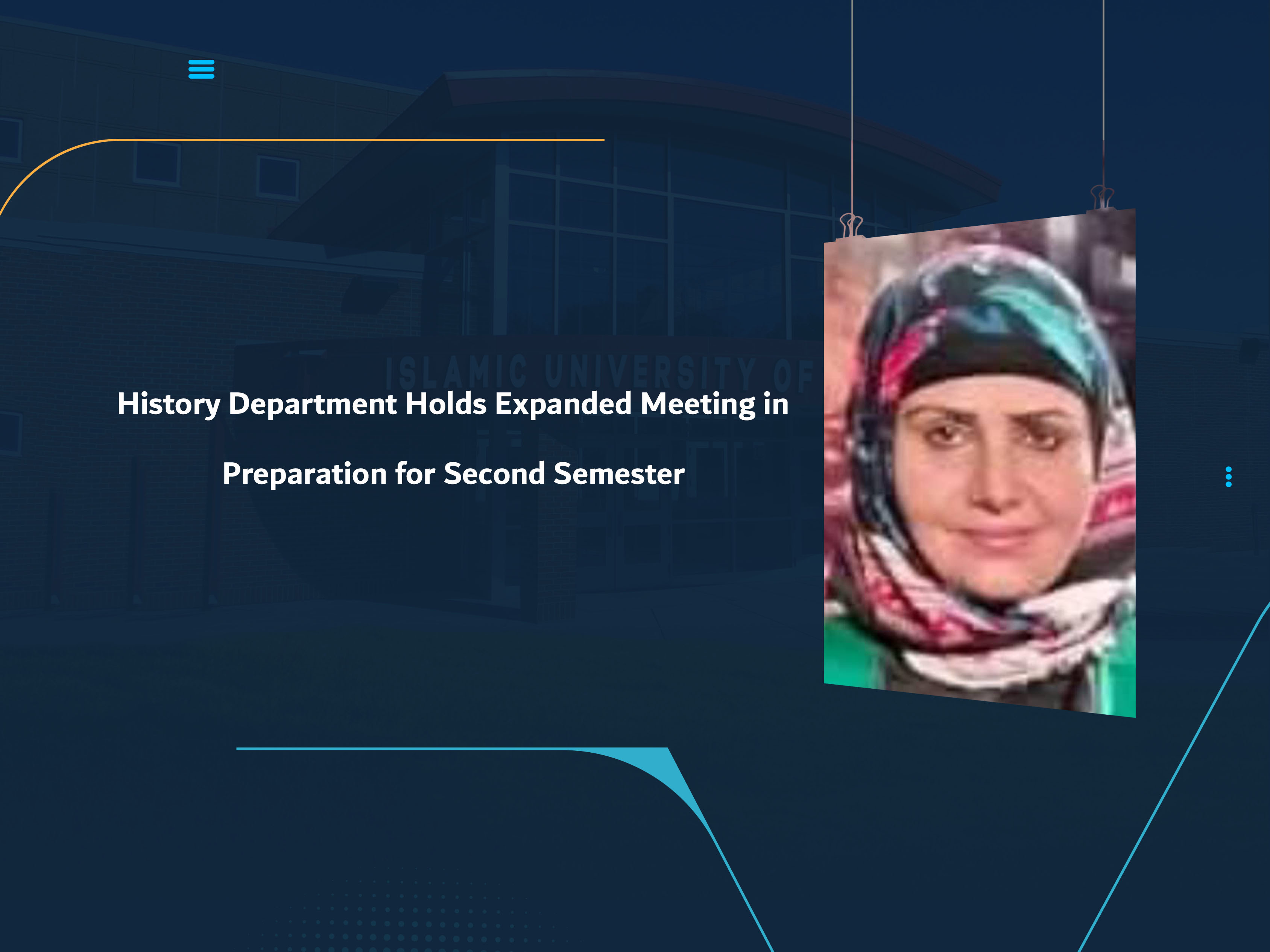 History Department Holds Expanded Meeting in Preparation for Second Semester