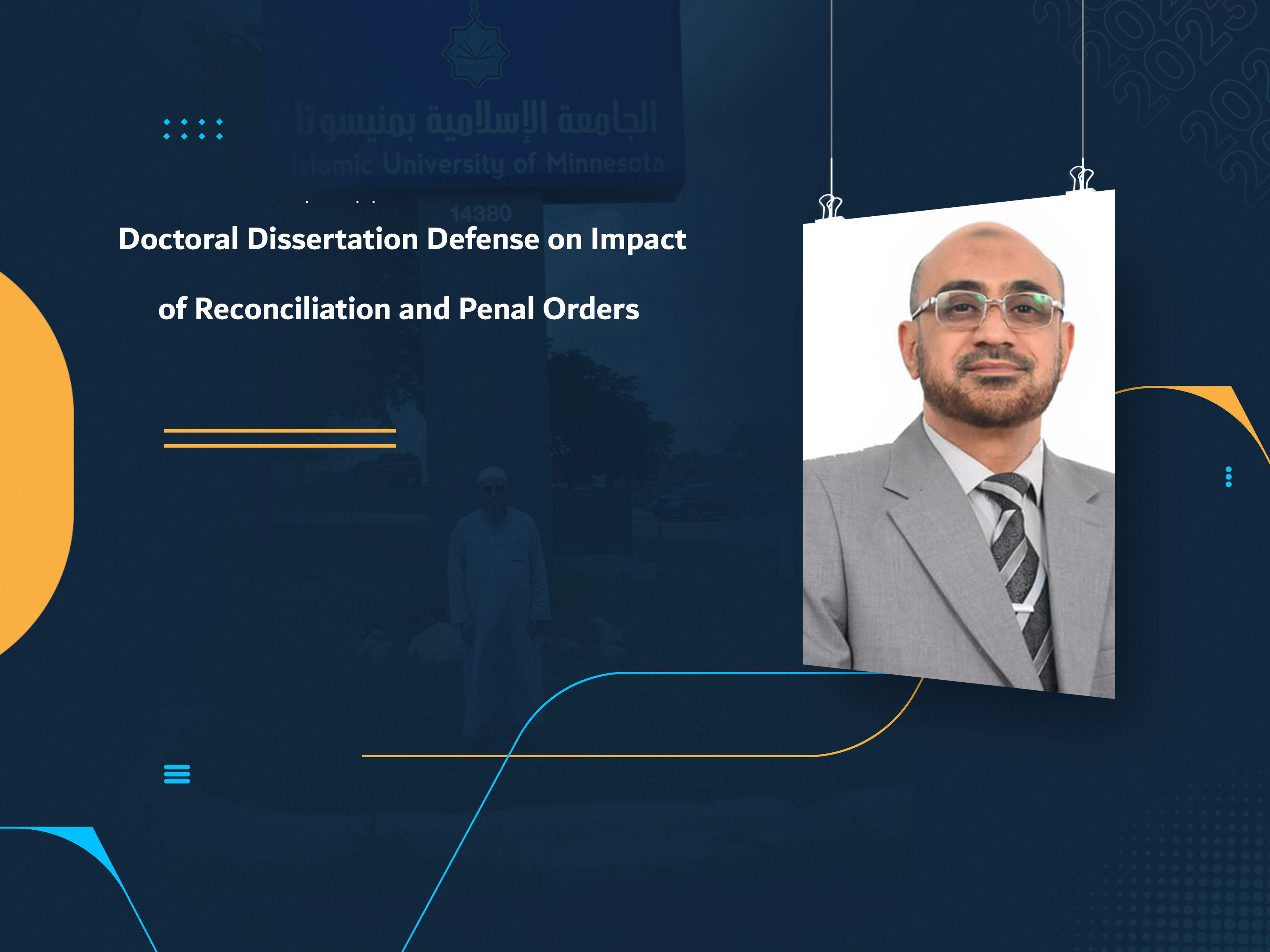 Doctoral Dissertation Defense on Impact of Reconciliation and Penal Orders