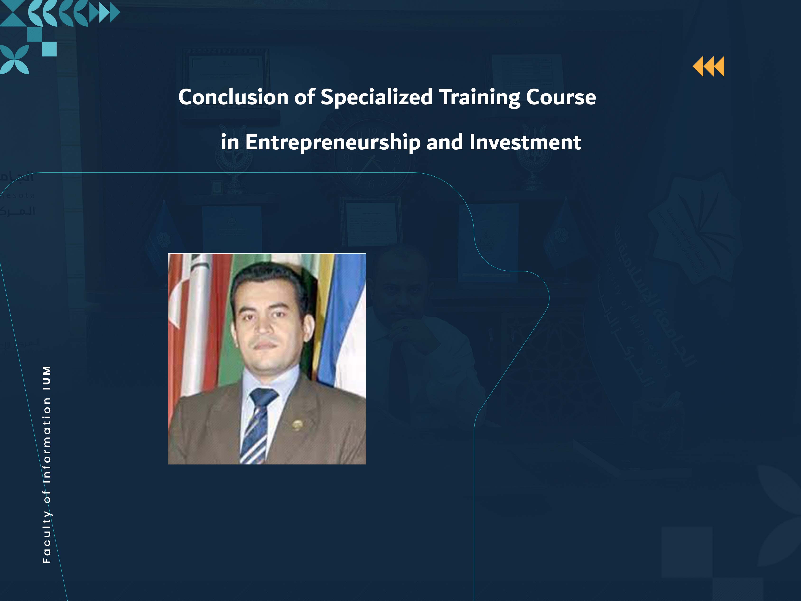 Conclusion of Specialized Training Course in Entrepreneurship and Investment