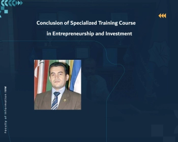 Conclusion of Specialized Training Course in Entrepreneurship and Investment