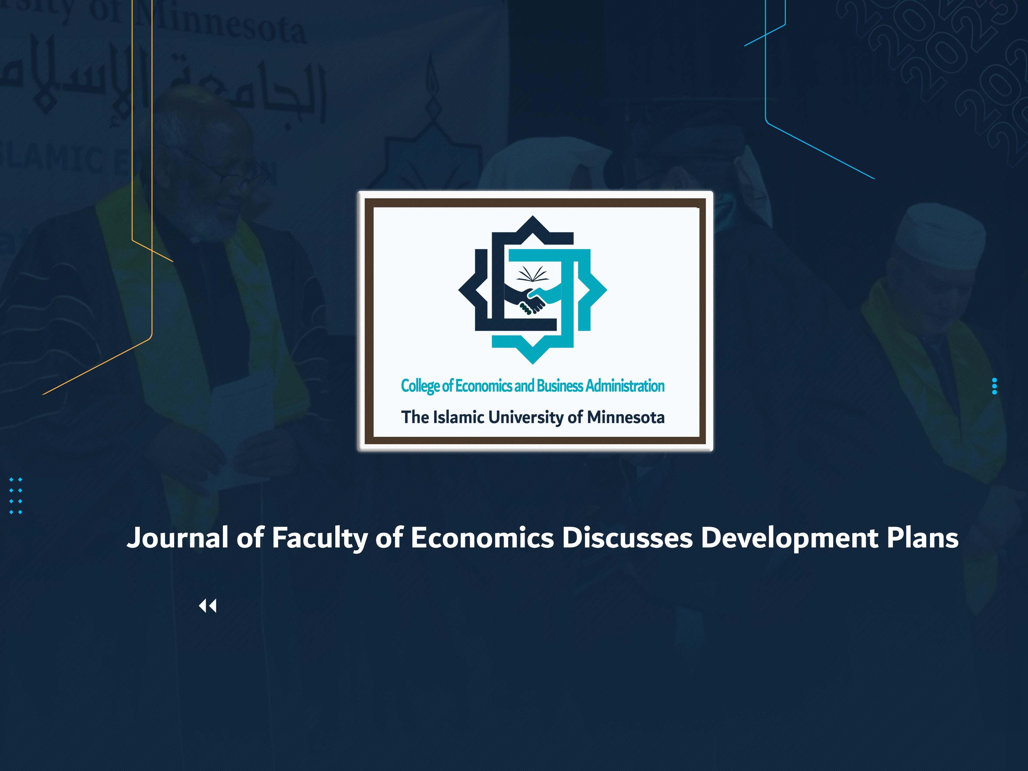 Journal of Faculty of Economics Discusses Development Plans