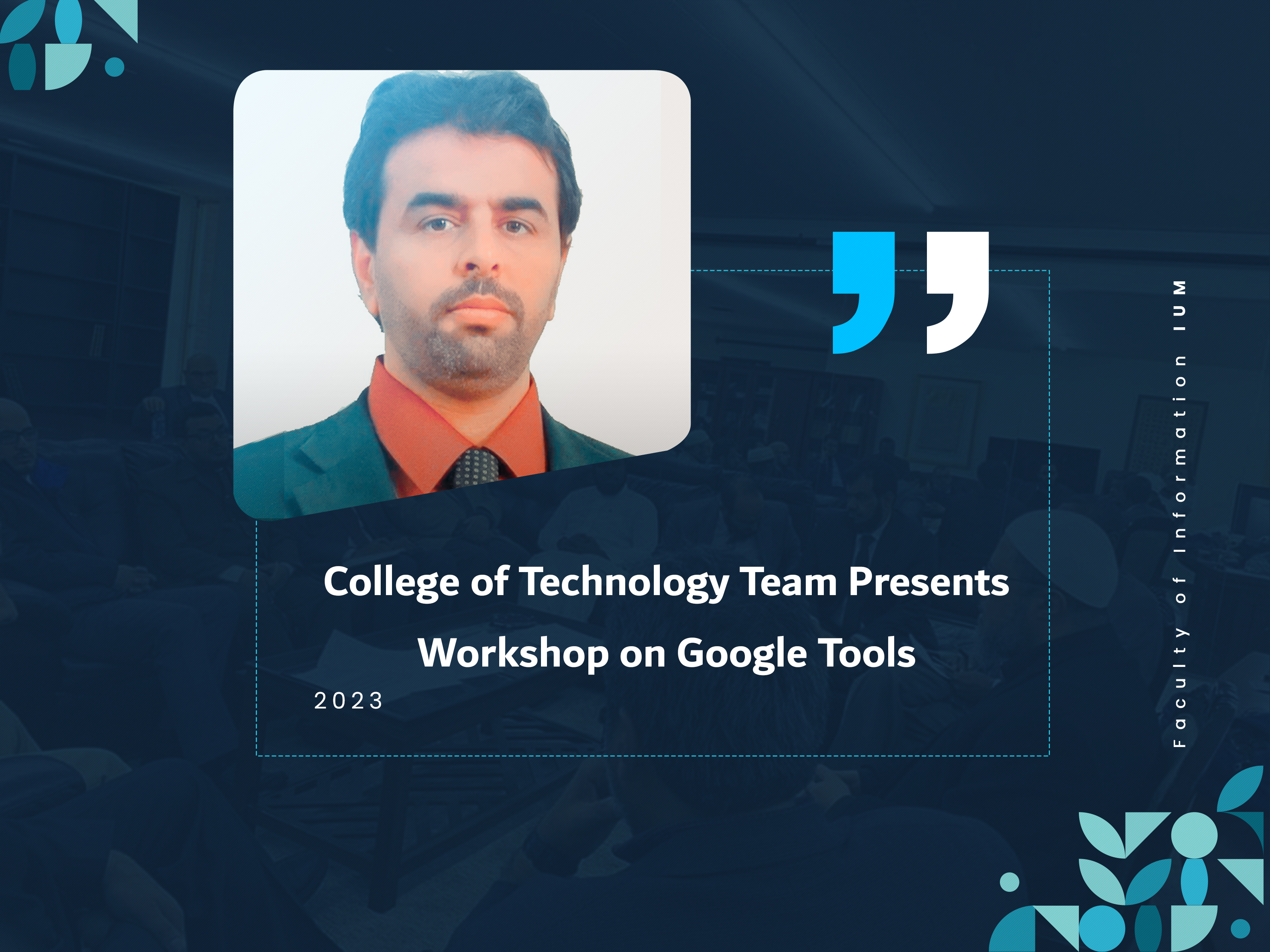 College of Technology Team Presents Workshop on Google Tools
