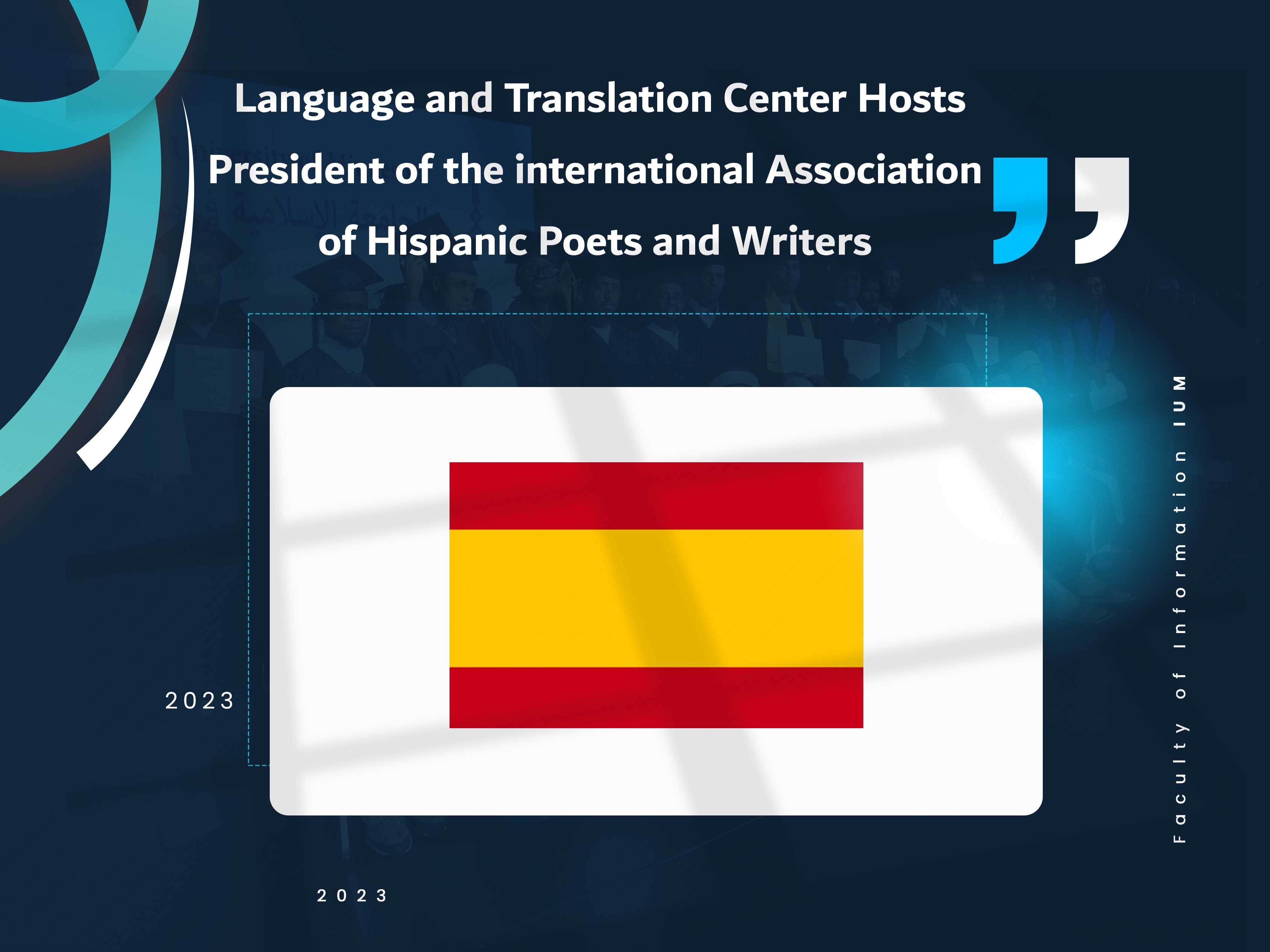 Language and Translation Center Hosts President of the international Association of Hispanic Poets and Writers