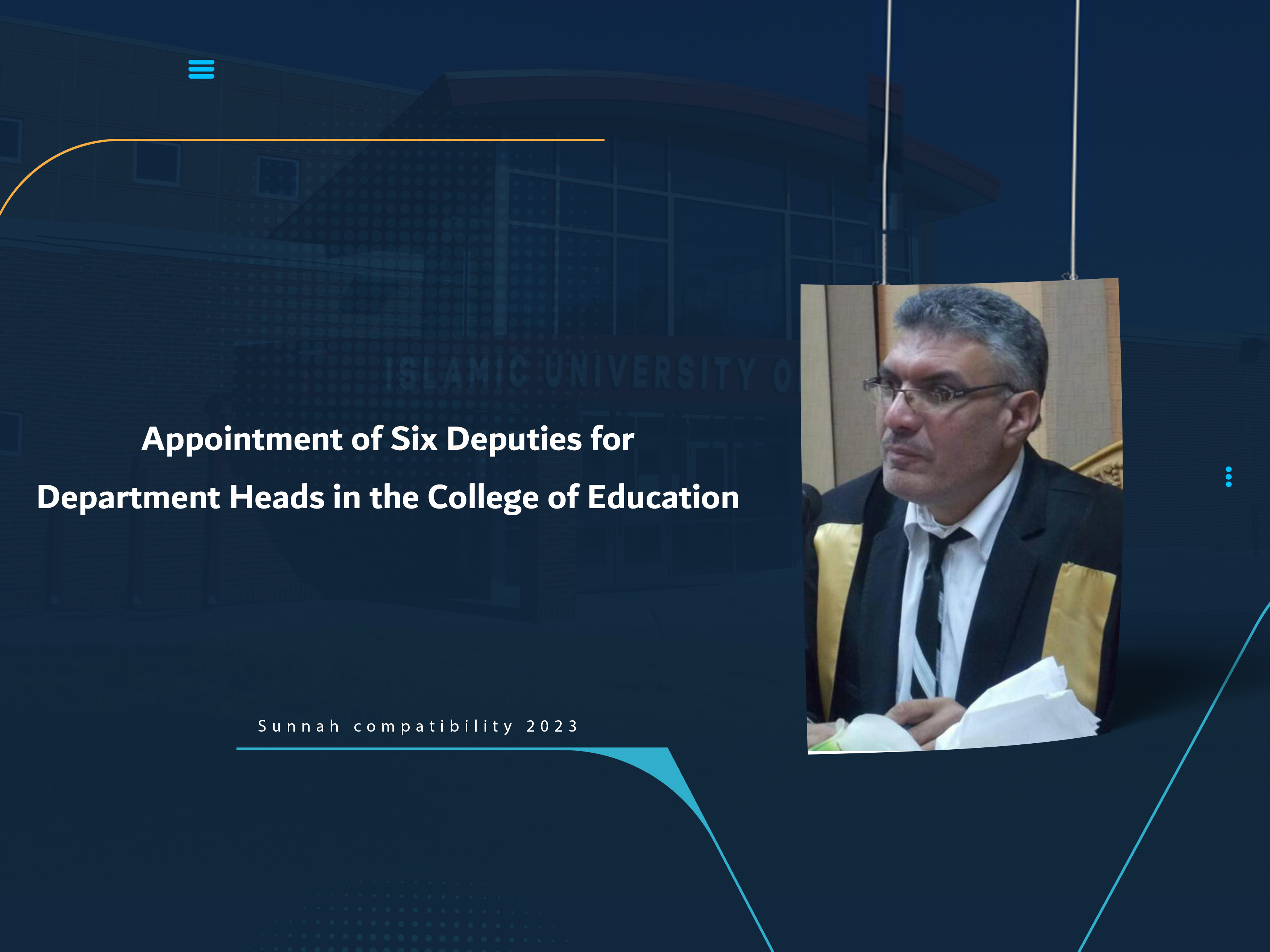 Appointment of Six Deputies for Department Heads in the College of Education