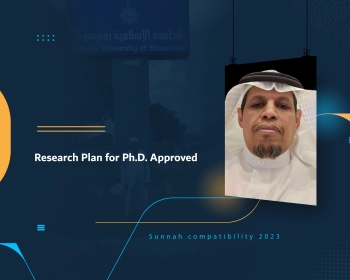 Research Plan for Ph.D. Approved