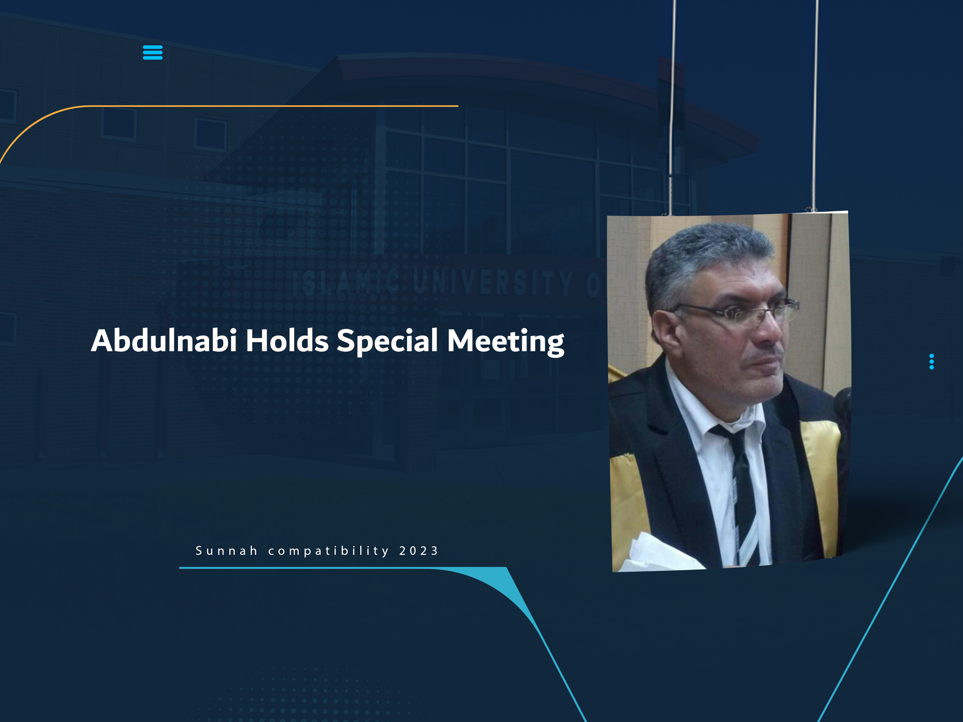 Abdulnabi Holds Special Meeting