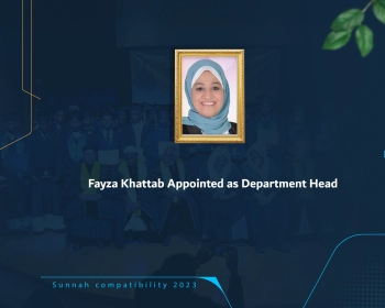 Fayza Khattab Appointed as Department Head