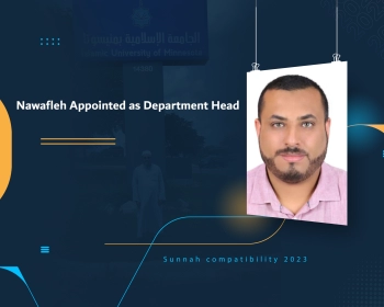Nawafleh Appointed as Department Head