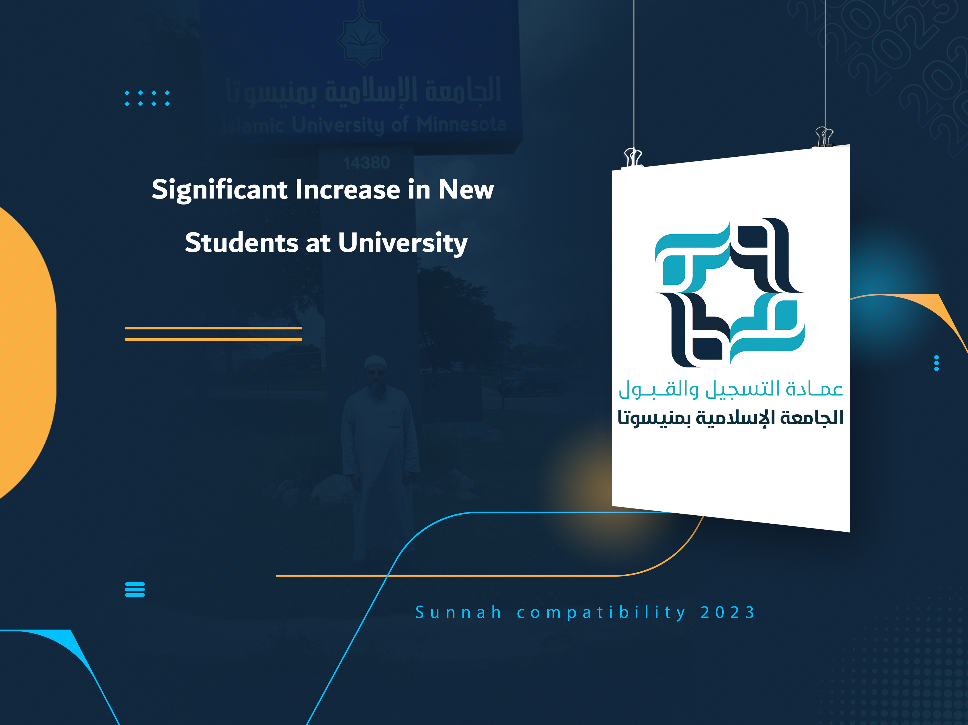 Significant Increase in New Students at University