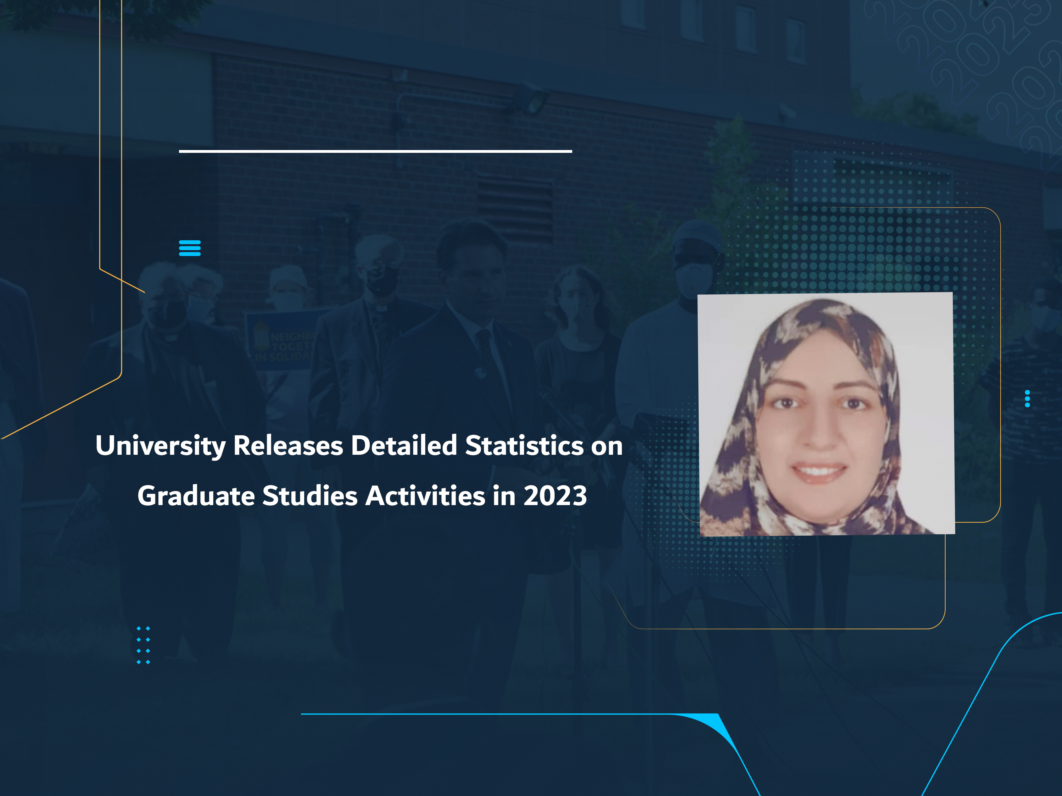 University Releases Detailed Statistics on Graduate Studies Activities in 2023