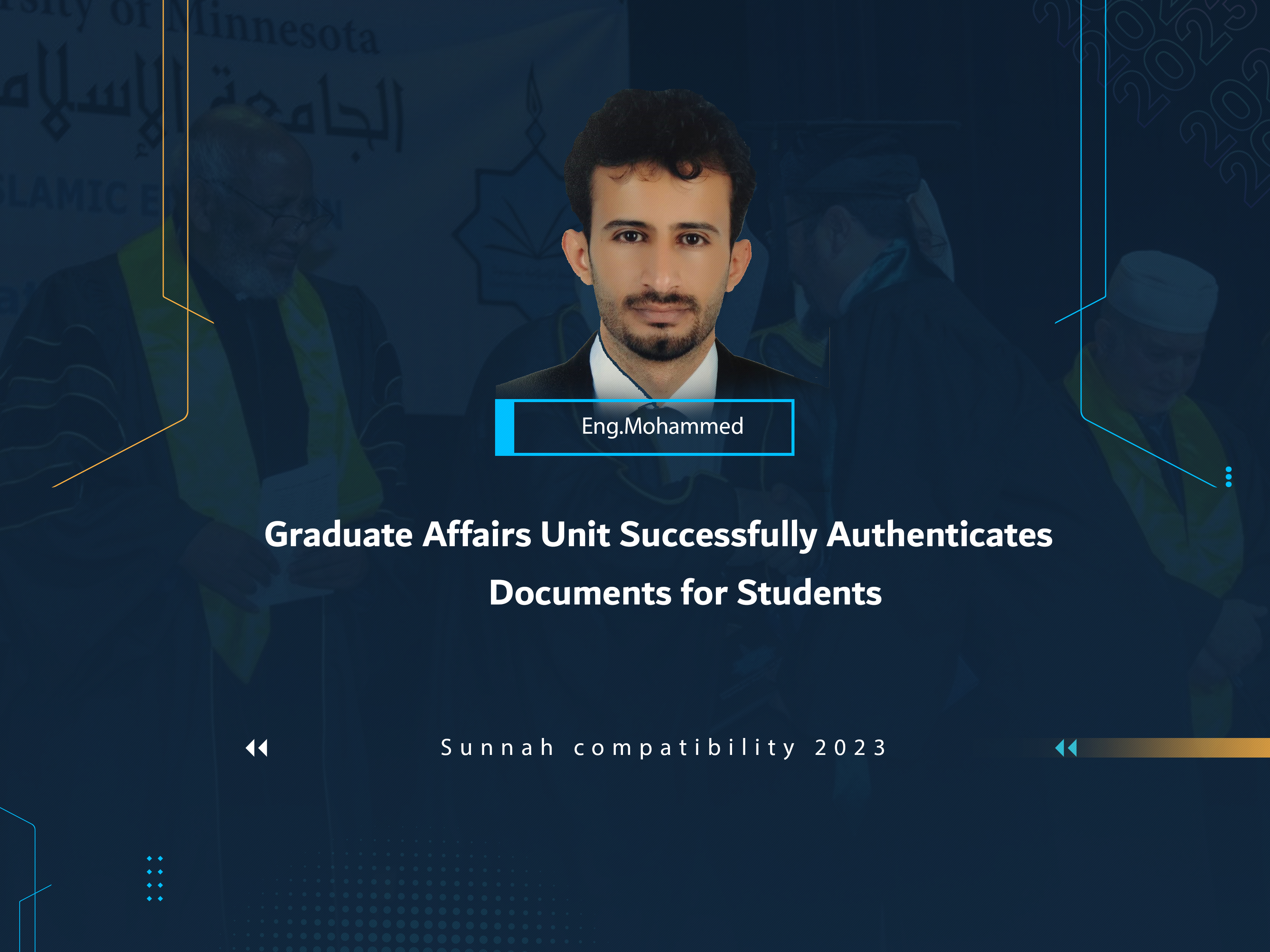 Graduate Affairs Unit Successfully Authenticates Documents for Students