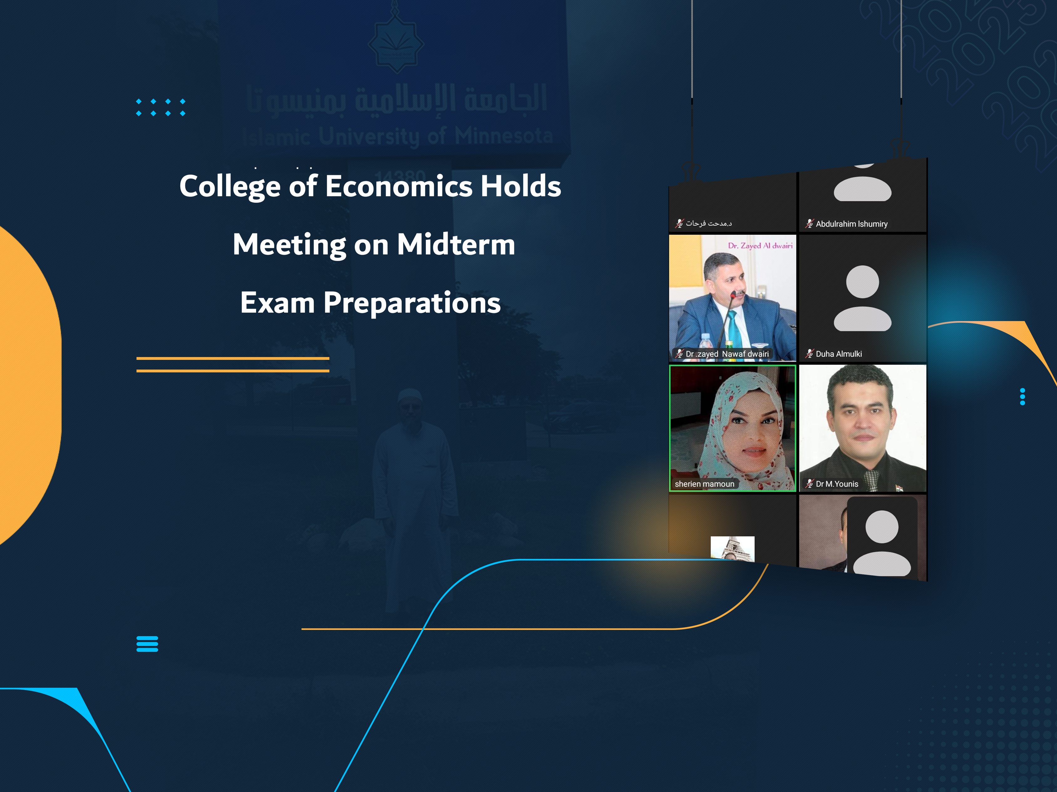 College of Economics Holds Meeting on Midterm Exam Preparations