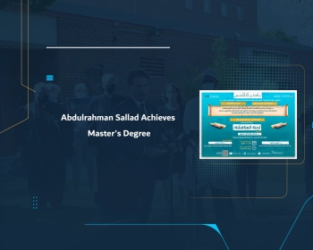 Abdulrahman Sallad Achieves Master's Degree
