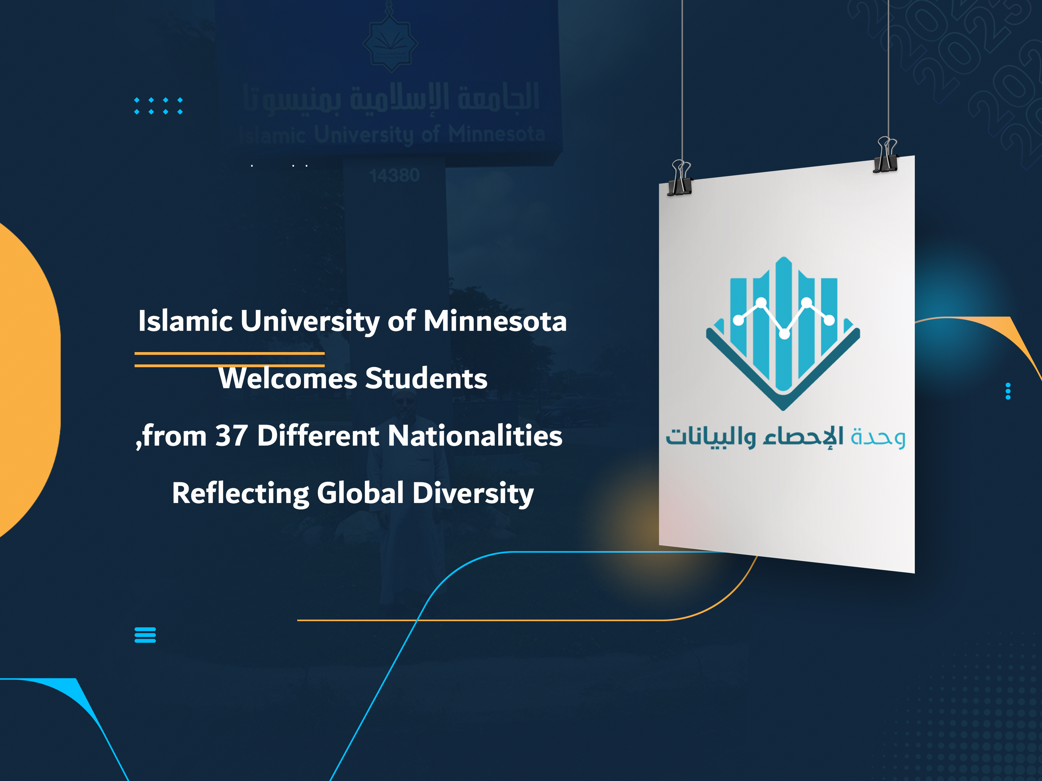 Islamic University of Minnesota Welcomes Students from 37 Different Nationalities, Reflecting Global Diversity