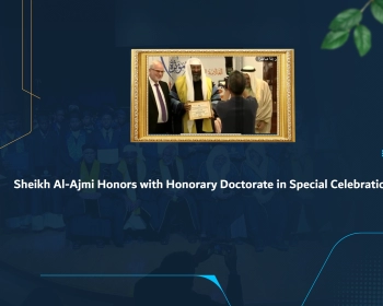 Sheikh Al-Ajmi Honors with Honorary Doctorate in Special Celebration