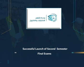 Successful Launch of Second Semester Final Exams