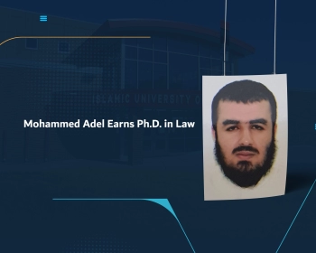 Mohammed Adel Earns Ph.D. in Law