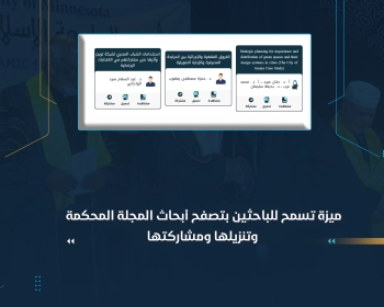 مجلة منيسوتا الدولية للدراسات الاكاديمية إضافة ميزة تسمح للباحثين بالتصفح والتنزيل والمشاركة، وأسرة التحرير تجتمع