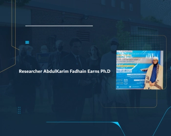 Researcher AbdulKarim Fadhain Earns Ph.D.