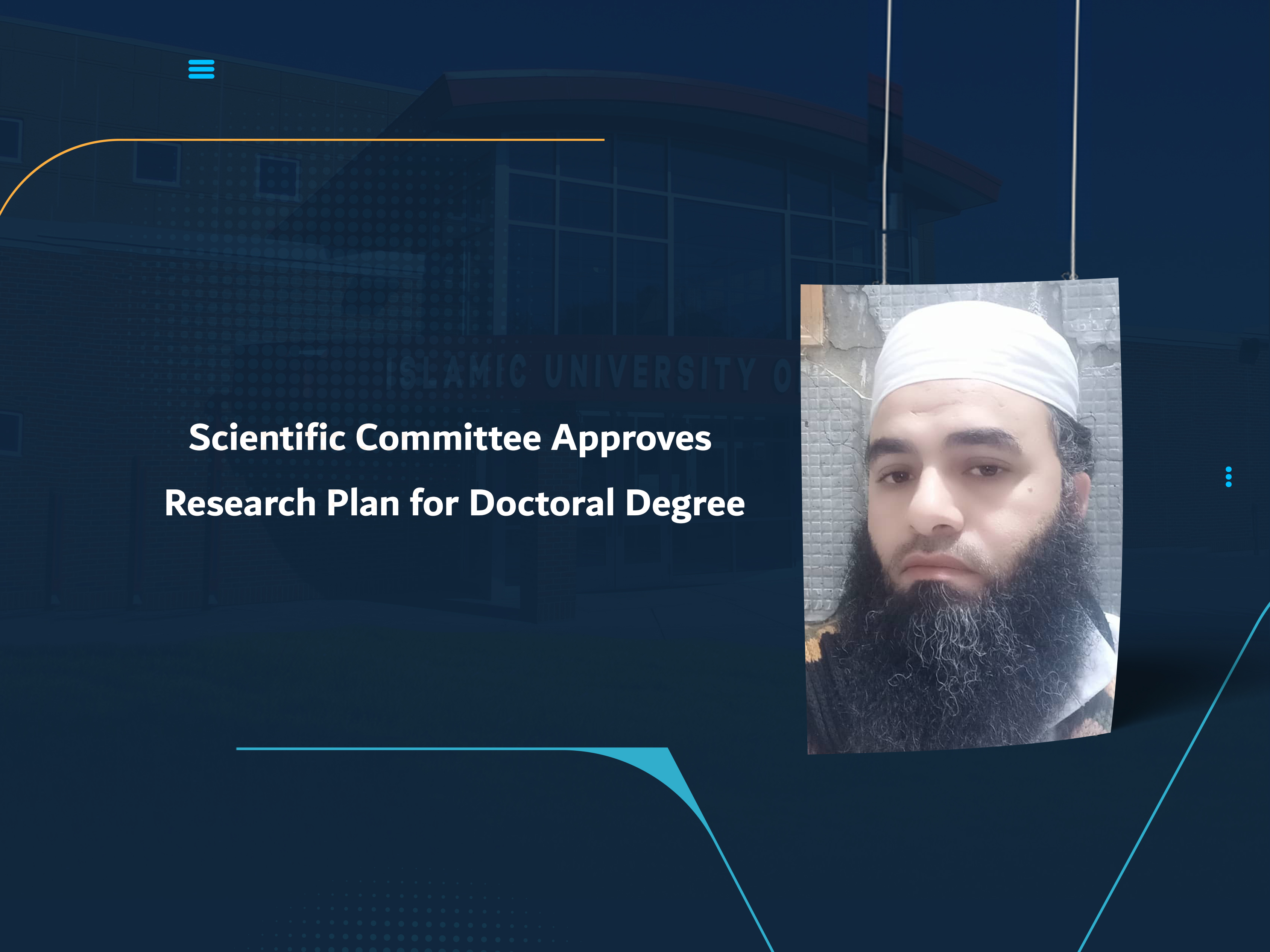 Scientific Committee Approves Research Plan for Doctoral Degree